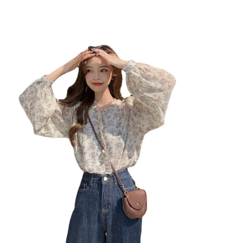 Новый свободный шифоновый длинный женский летний футболка с цветочным принтом Sve irt для поездок на работу и воротник с голландским воротником 00% другие материалы
Новый свободный шифоновый длинный женский летний футболка с цветочным принтом Sve irt для поездок на работу и воротник с голландским воротником 00% другие материалы