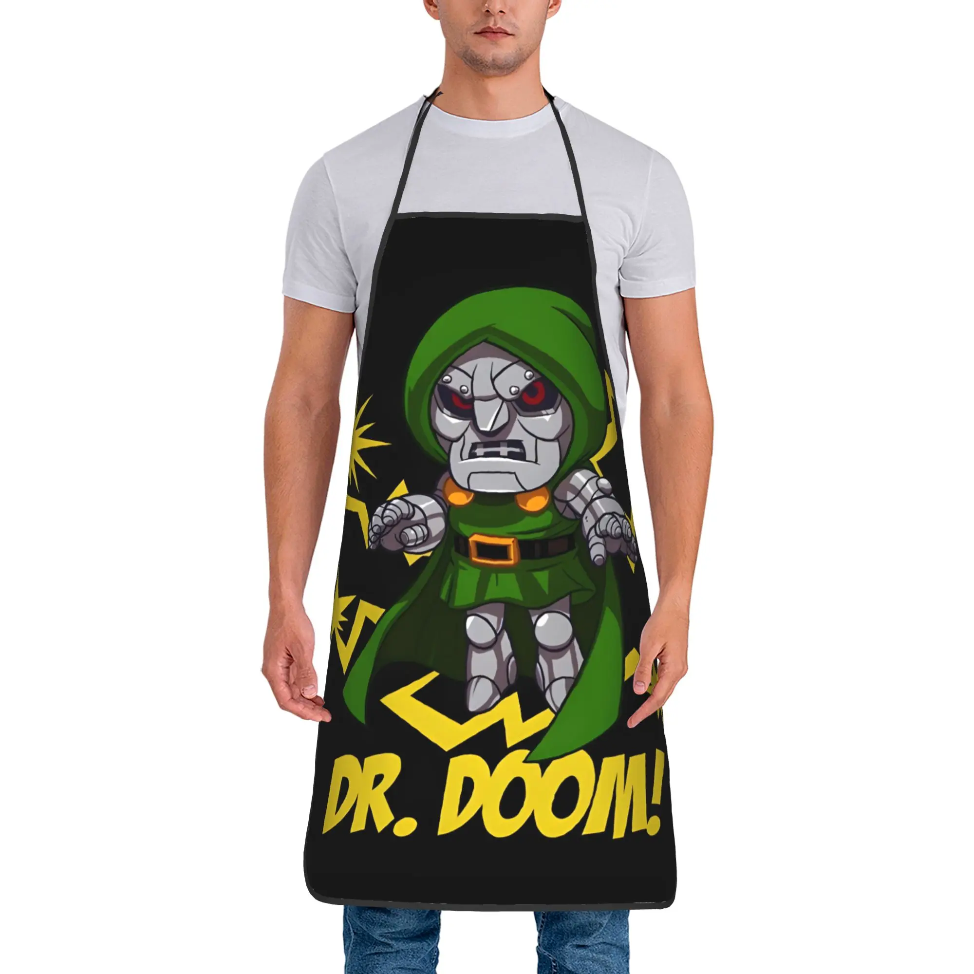 Универсальный модный фартук Dr Doom для шеф-поваров, для кухни, готовки и выпечки, Marvel
Универсальный модный фартук Dr Doom для шеф-поваров, для кухни, готовки и выпечки, Marvel