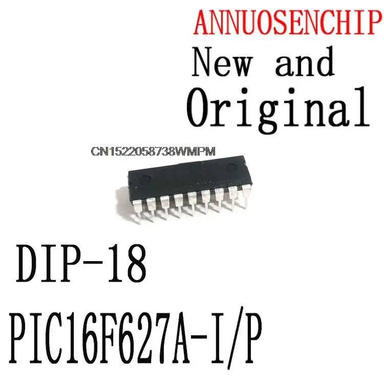 20PCS PIC16F627A DIP-18 IC In stock! PIC16F627A-I/P
20PCS PIC16F627A DIP-18 IC In stock! PIC16F627A-I/P