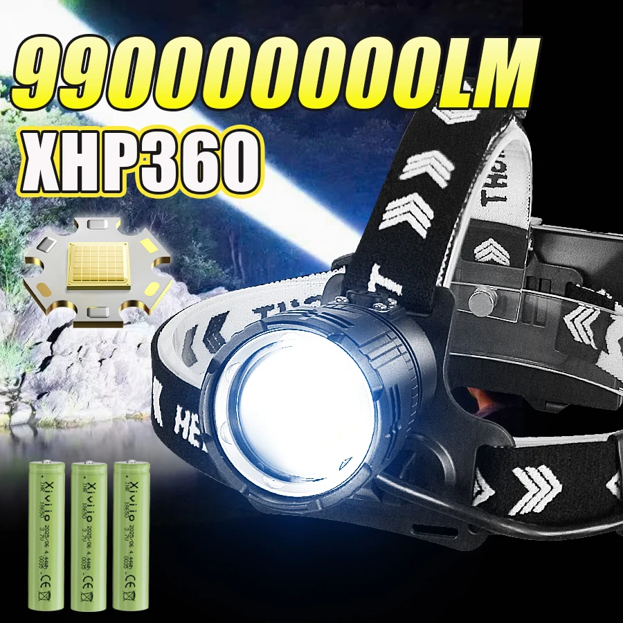 Мощный налобный фонарь 990000000 лм, яркий светодиодный фонарь, сигнальный фонарь, перезаряжаемый, водонепроницаемый, для рыбалки на открытом воздухе
Мощный налобный фонарь 990000000 лм, яркий светодиодный фонарь, сигнальный фонарь, перезаряжаемый, водонепроницаемый, для рыбалки на открытом воздухе