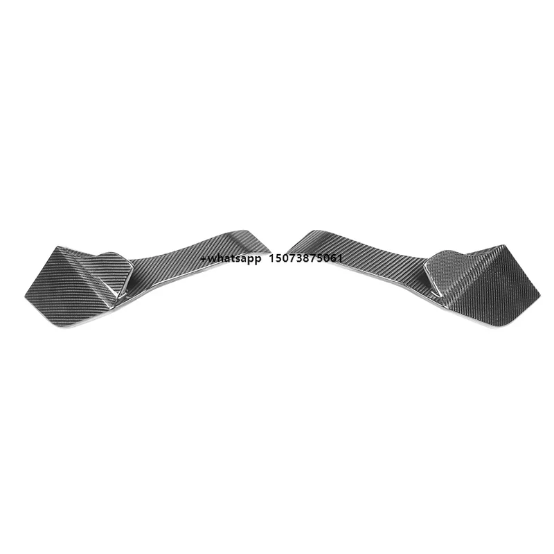 High Quality PT Style Dry Carbon Fiber Car Parts Rear Bumper Rear Canards for F8 Carbon Canards
High Quality PT Style Dry Carbon Fiber Car Parts Rear Bumper Rear Canards for F8 Carbon Canards