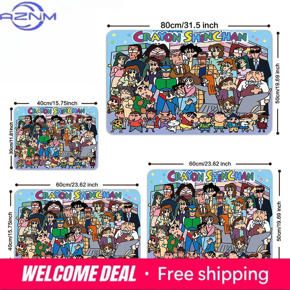 Crayon Shin-chan All Characters Dish Drying Mat, Non-Slip Rubber Base Washable Pad
Crayon Shin-chan All Characters Dish Drying Mat, Non-Slip Rubber Base Washable Pad