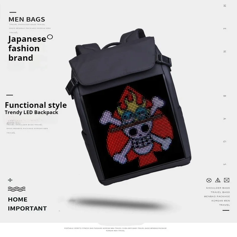 Multifunctional LED Multimedia Screen Advertising Backpack, the Perfect Companion for Business Trips and Travel
Multifunctional LED Multimedia Screen Advertising Backpack, the Perfect Companion for Business Trips and Travel