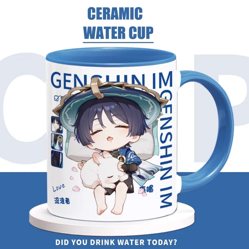 2025 Anime Game GS Impact Cos Wanderer Balladeer Kunikuzushi Unisex 9.5x8cm Simple Ceramic Milk Coffee Mug Present
2025 Anime Game GS Impact Cos Wanderer Balladeer Kunikuzushi Unisex 9.5x8cm Simple Ceramic Milk Coffee Mug Present