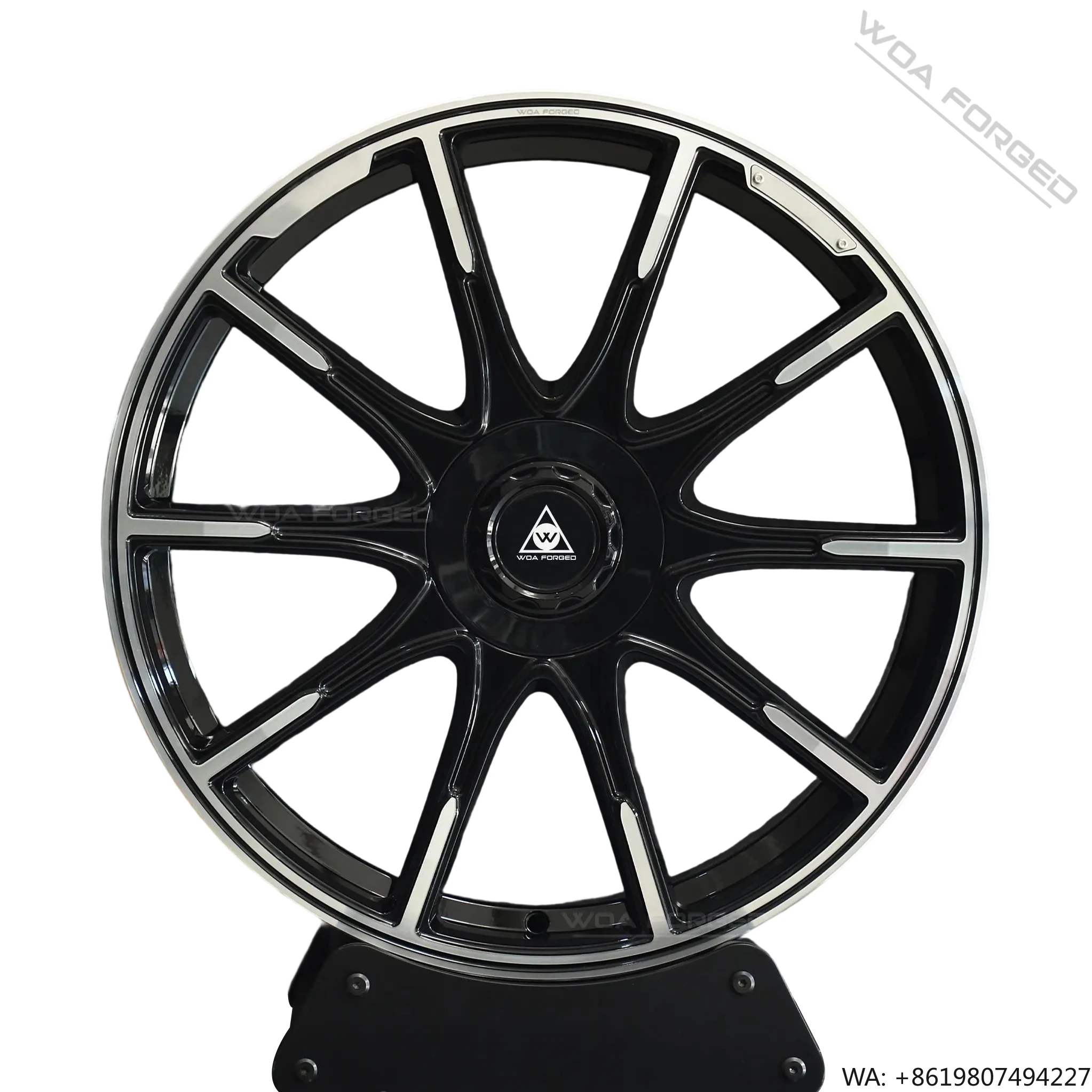 18 19 20 Inch Custom Monoblock Forged Wheels Gloss Black Machined Face 10-Spoke Sport Rims 5x114.3/5x120 for
18 19 20 Inch Custom Monoblock Forged Wheels Gloss Black Machined Face 10-Spoke Sport Rims 5x114.3/5x120 for