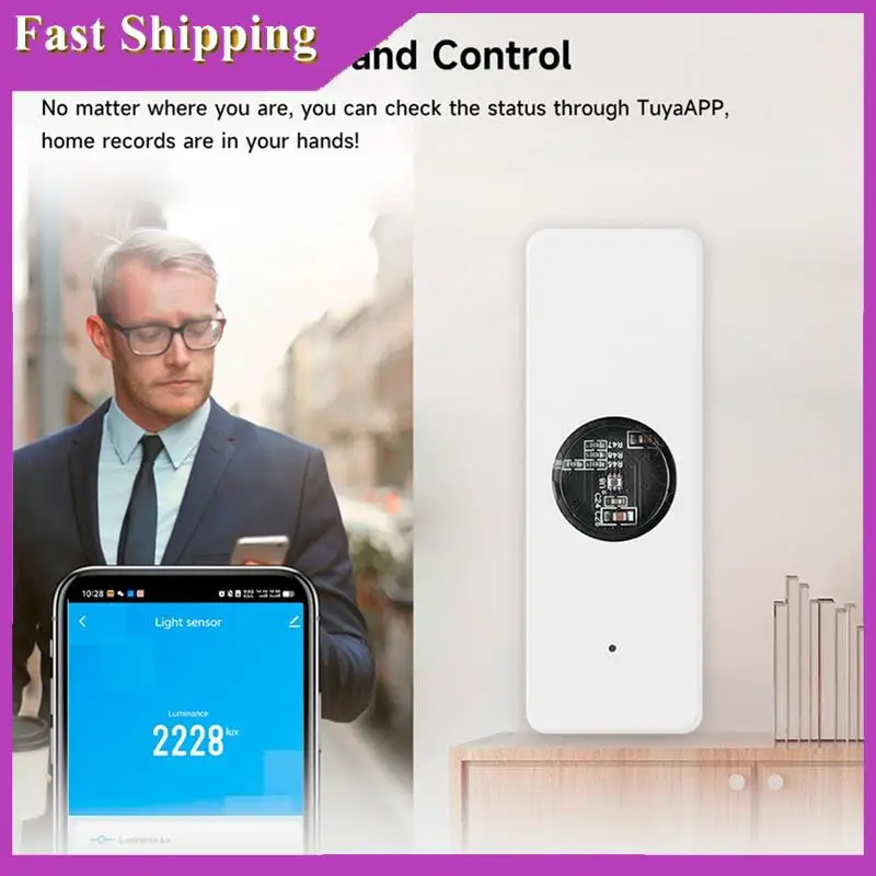 ABRI-Tuya Zigbee Датчик освещенности Датчик яркости Обнаружение яркости в реальном времени Умный дом Автоматизация Управление через приложение
ABRI-Tuya Zigbee Датчик освещенности Датчик яркости Обнаружение яркости в реальном времени Умный дом Автоматизация Управление через приложение