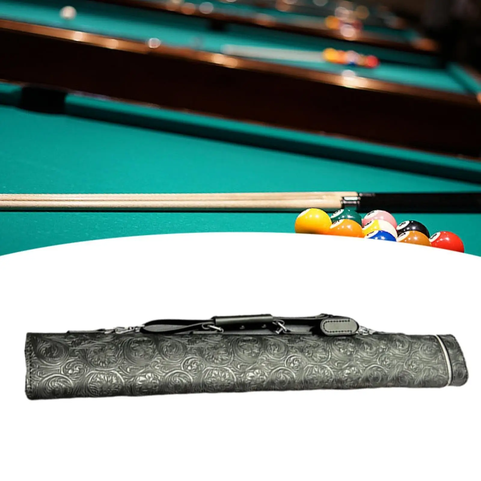 Quality PU Leather Pool Cue Protector Stick Carrying Case Billiard Cue Storage for Home or Club Use
Quality PU Leather Pool Cue Protector Stick Carrying Case Billiard Cue Storage for Home or Club Use