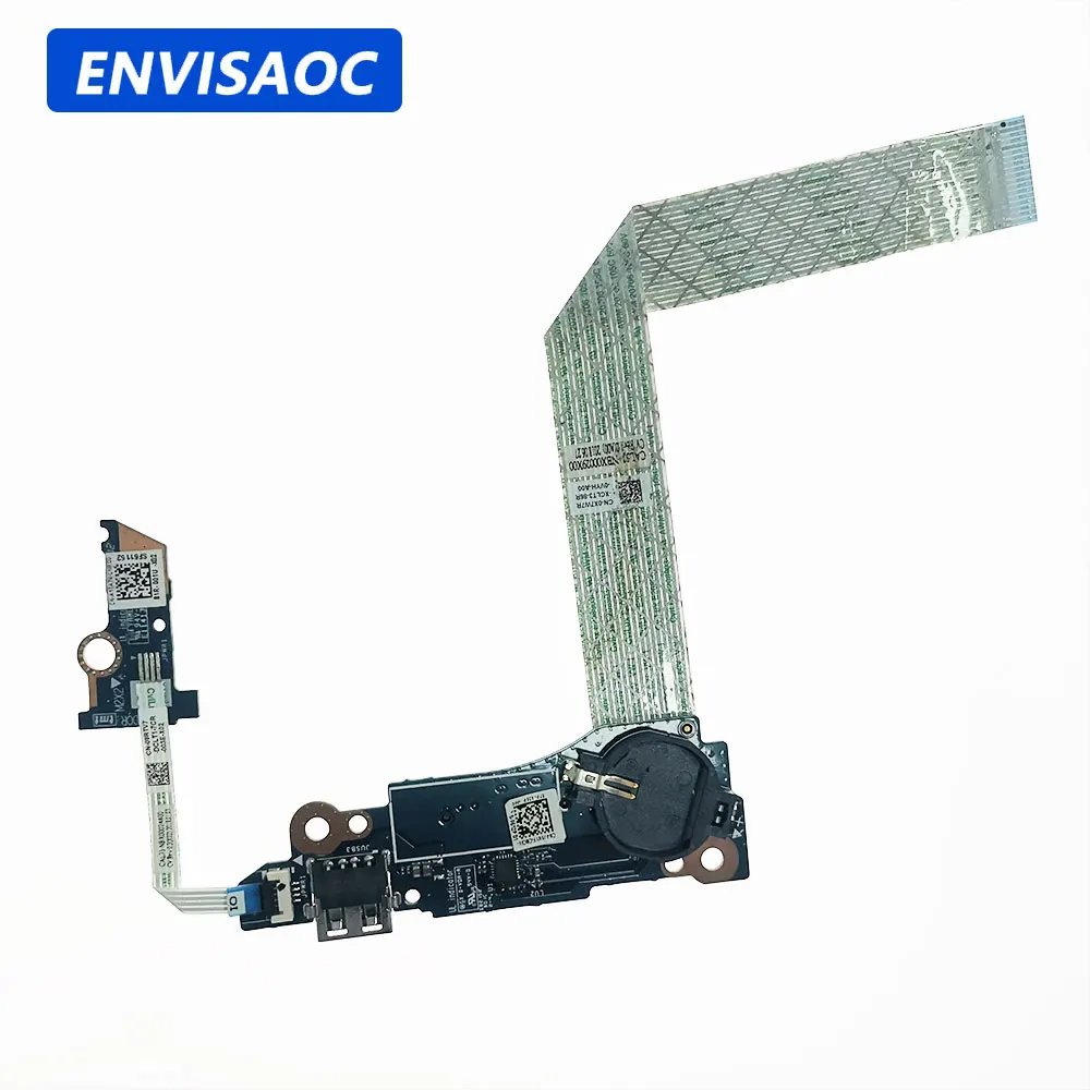 For Dell G3 3579 3779 Laptop Card Reader USB Jack Port Switch Power Button Board with Cable Repairing LS-F611P LS-F612P LS-F615P
For Dell G3 3579 3779 Laptop Card Reader USB Jack Port Switch Power Button Board with Cable Repairing LS-F611P LS-F612P LS-F615P