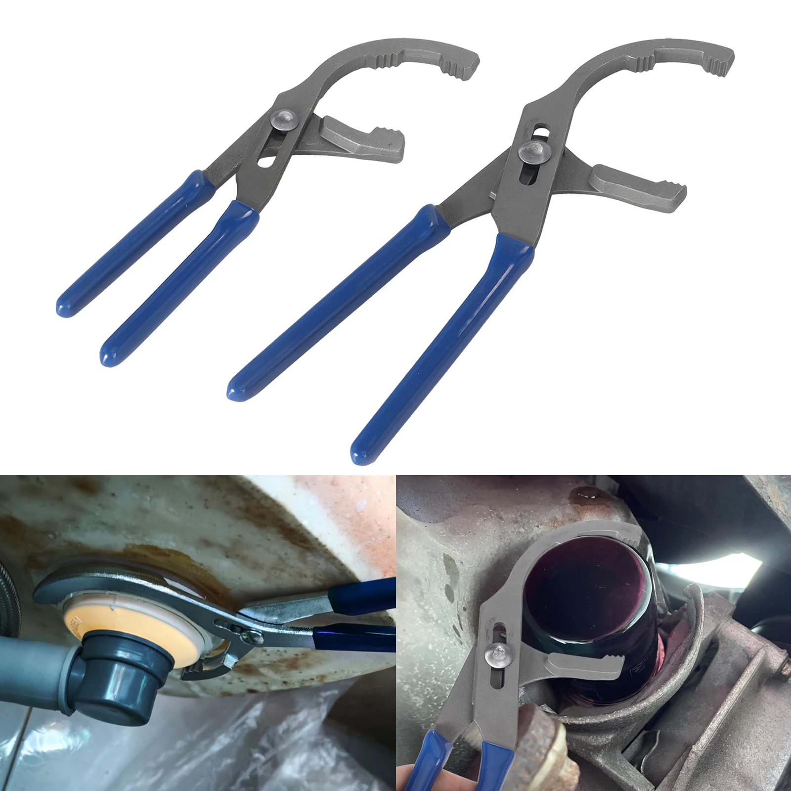 1pc 9/12" Oil Filter Pliers Clamp Type Wrench Adjustable Hand Tools Oil Filter 45# Steel Filter Removal Tool
1pc 9/12" Oil Filter Pliers Clamp Type Wrench Adjustable Hand Tools Oil Filter 45# Steel Filter Removal Tool