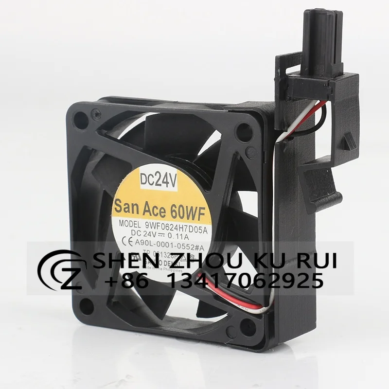 Case fan 9WF0624H7D05A A90L-0001-0552#A Original FanucCO system dedicated fan DC 24V 0.11A 60*60*15MM cooling fan
Case fan 9WF0624H7D05A A90L-0001-0552#A Original FanucCO system dedicated fan DC 24V 0.11A 60*60*15MM cooling fan