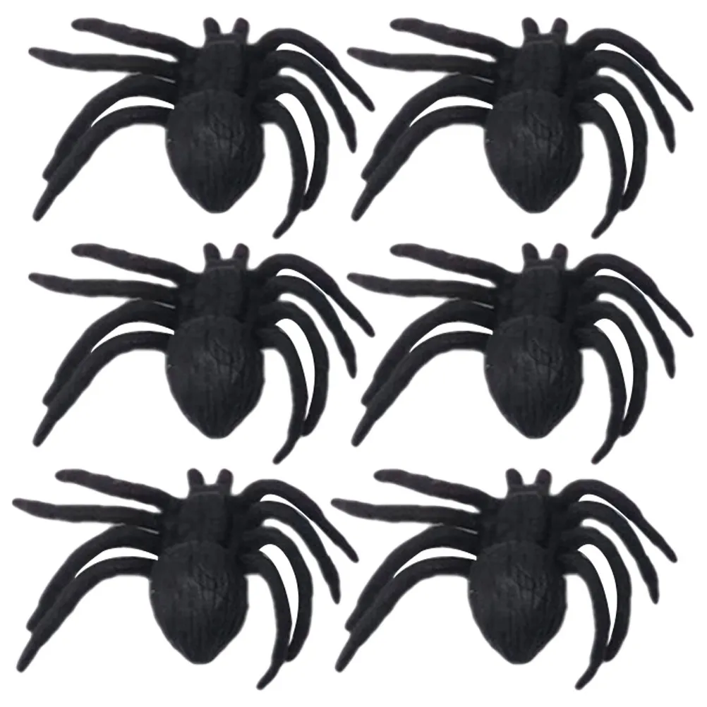 6Pcs Tpr Fake Spider Prank Props Lifelike Realistic Scary Party Halloween Decorations Festival Adornment Simulation Spider
6Pcs Tpr Fake Spider Prank Props Lifelike Realistic Scary Party Halloween Decorations Festival Adornment Simulation Spider