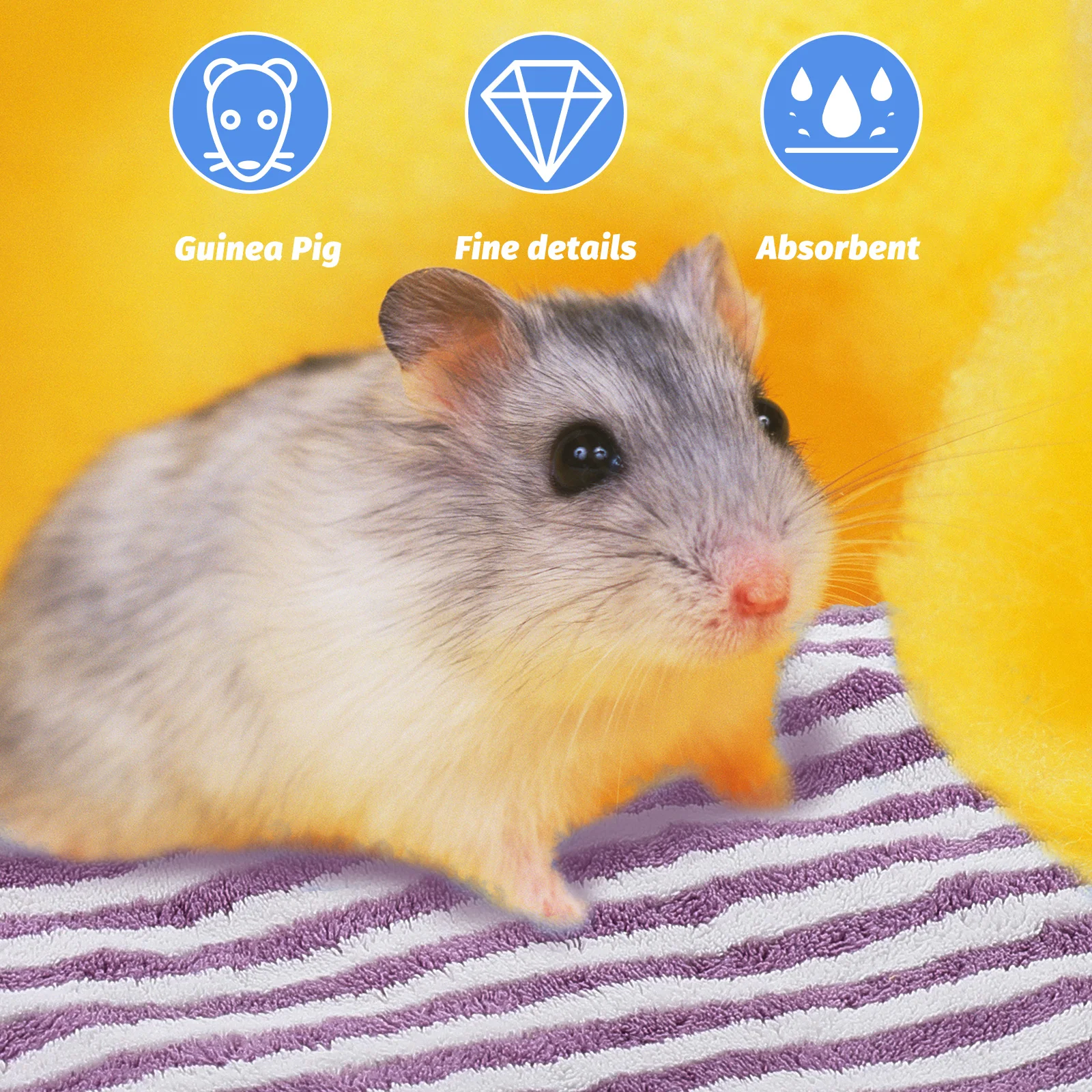 5Pcs Guinea Pig Bath Blanket Absorbent Quick Dry Small Animal Bedding Hamster Cage Liner Supplies Guinea Pig Blankets
5Pcs Guinea Pig Bath Blanket Absorbent Quick Dry Small Animal Bedding Hamster Cage Liner Supplies Guinea Pig Blankets