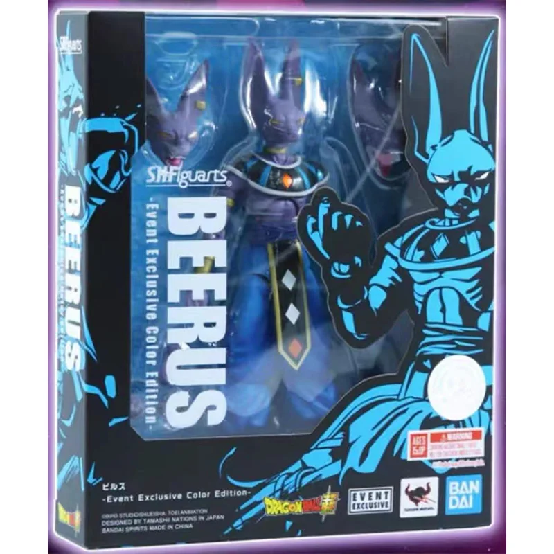 Оригинальный S.H. Фигурarts Super BEERUS 2021 CJ ограниченная версия Драконий жемчуг искусство Аниме Коллекция фигурок режим игрушки
Оригинальный S.H. Фигурarts Super BEERUS 2021 CJ ограниченная версия Драконий жемчуг искусство Аниме Коллекция фигурок режим игрушки