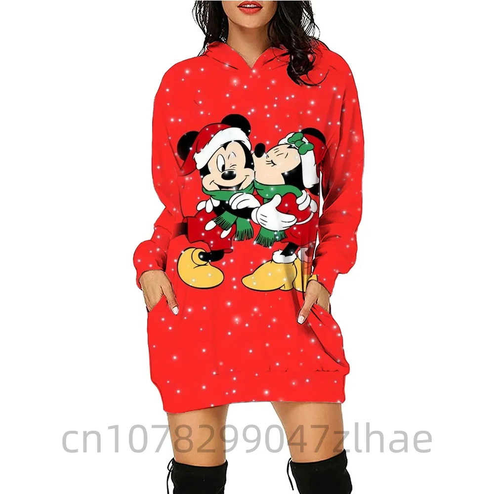 Women Hot Sale New Autumn and Winter Christmas Gift Fashion Casual Dress Disney Mickey Mickey Mouse Print Hoodies Sweatshirts
Women Hot Sale New Autumn and Winter Christmas Gift Fashion Casual Dress Disney Mickey Mickey Mouse Print Hoodies Sweatshirts
