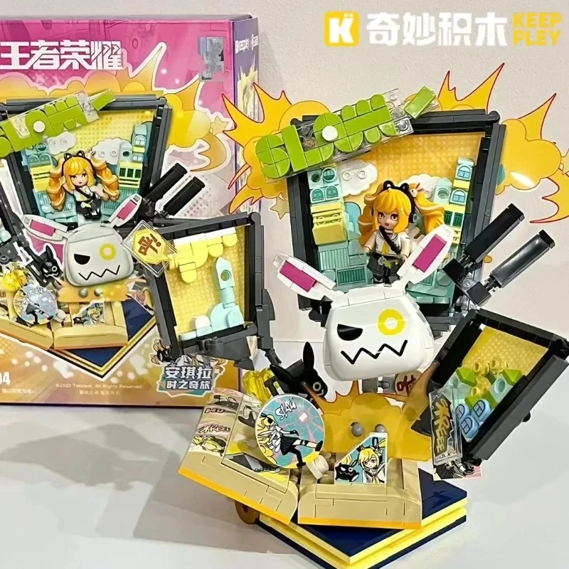 Keeppley building blocks Kawaii Angela game characters toys fashion assembly game models room decorations for holiday gifts
Keeppley building blocks Kawaii Angela game characters toys fashion assembly game models room decorations for holiday gifts