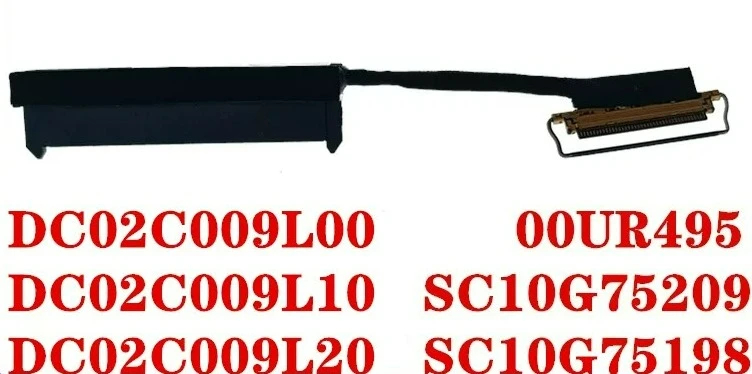 New Laptop Hard Drive Interface Flex Cable for Lenovo ThinkPad T470 T470P A475 T480 T480P A485, PN: DC02C009L30 SC10G75209
New Laptop Hard Drive Interface Flex Cable for Lenovo ThinkPad T470 T470P A475 T480 T480P A485, PN: DC02C009L30 SC10G75209