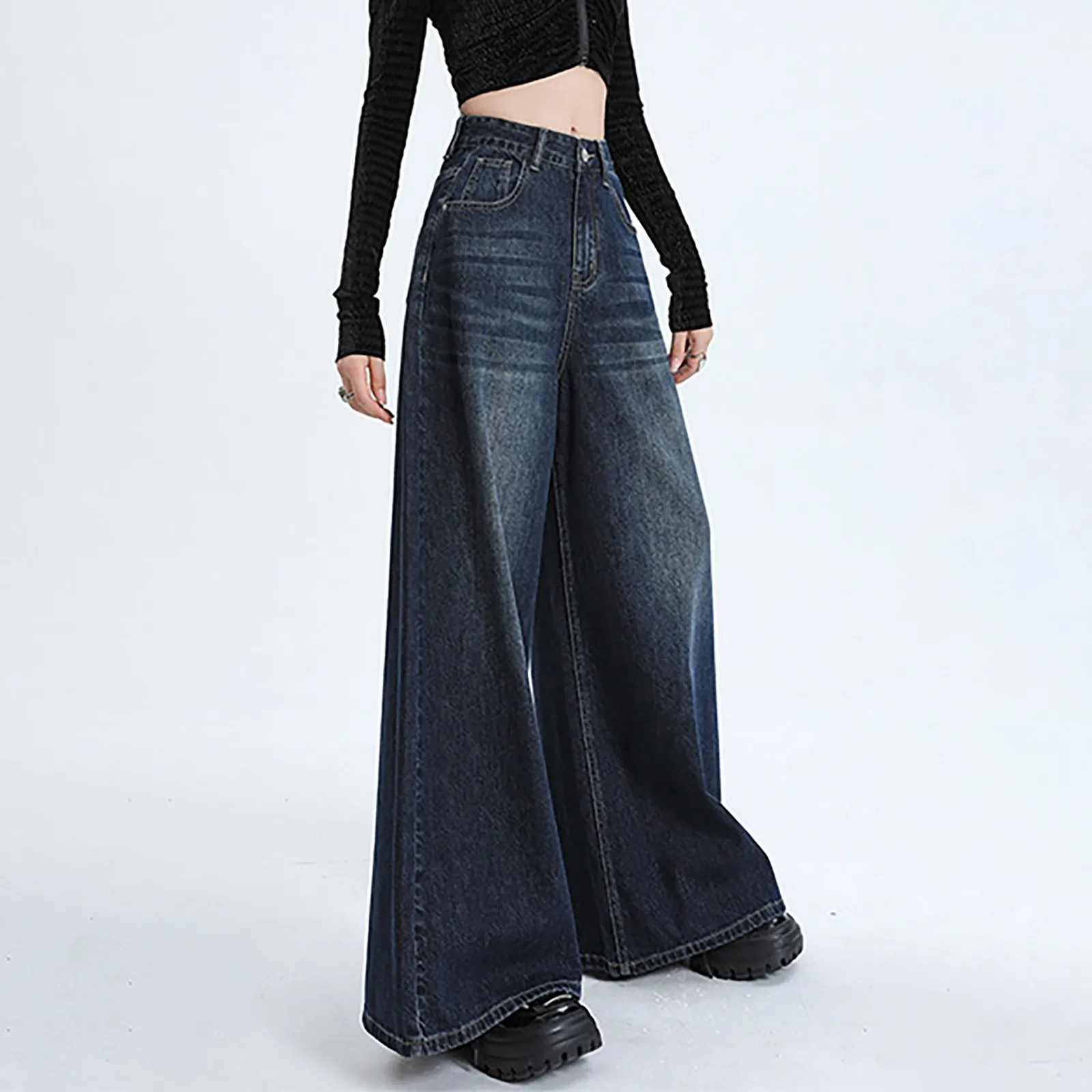 2025 Vintage Women Wide Leg Jeans Harajuku Baggy Denim Trousers Oversized Streetwear Y2k Spring Summer Pants Korean Fashion Jean
2025 Vintage Women Wide Leg Jeans Harajuku Baggy Denim Trousers Oversized Streetwear Y2k Spring Summer Pants Korean Fashion Jean