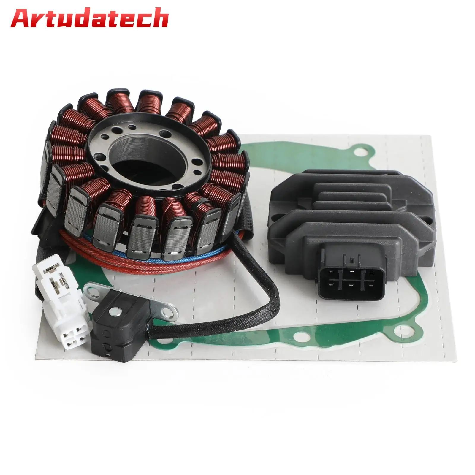 Artudatech Magneto Stator+Voltage Rectifier+Gasket For Suzuki LTZ400 Quadsport Z400 03-08
Artudatech Magneto Stator+Voltage Rectifier+Gasket For Suzuki LTZ400 Quadsport Z400 03-08