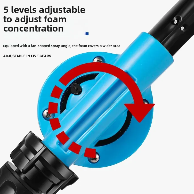 Ручной распылитель пены для мойки автомобилей высокого давления, многофункциональная бытовая пенная пушка для чистки автомобиля
Ручной распылитель пены для мойки автомобилей высокого давления, многофункциональная бытовая пенная пушка для чистки автомобиля