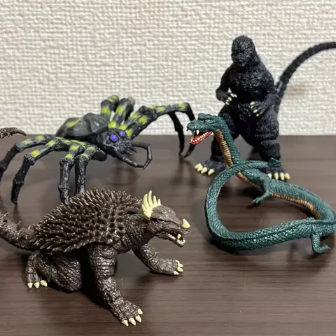 Bandai Godzilla Hg Gashapon Action Figure Pvc Collectible Ornament Desktop Display For Kaiju Movie Theme Adult Hobby Collectors