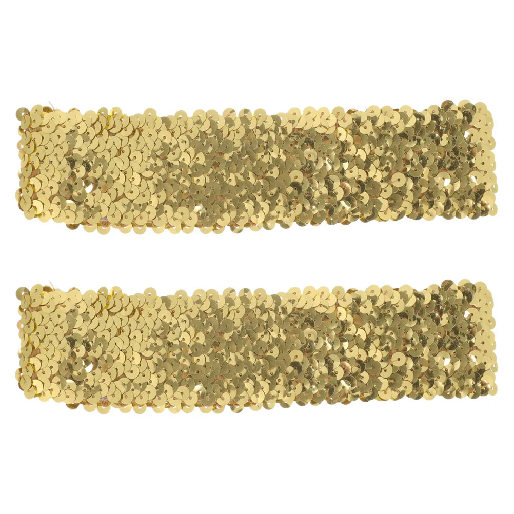 2pcs Sequin Headbands Women Elastic Glitter Golden Polyester Stretchy Sports Hairband for Running Yoga Gym Outdoor
2pcs Sequin Headbands Women Elastic Glitter Golden Polyester Stretchy Sports Hairband for Running Yoga Gym Outdoor