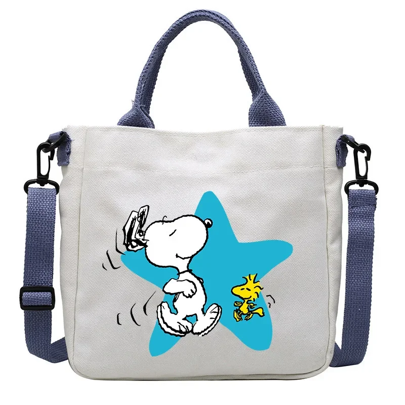 Snoopy women Canvas messenger Shoulder Bag Student Cross Body Bag Detachable Shoulder bag Strap Tote
Snoopy women Canvas messenger Shoulder Bag Student Cross Body Bag Detachable Shoulder bag Strap Tote
