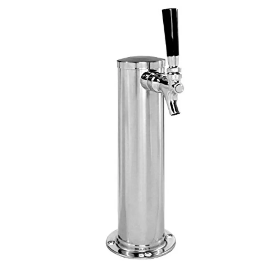 Single Tap Chrome Draft Beer Kegerator Tower - 2 1/2" Diameter
Single Tap Chrome Draft Beer Kegerator Tower - 2 1/2" Diameter