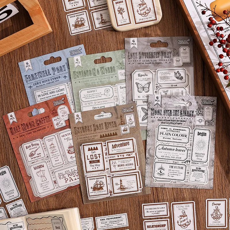 18packs/LOT Changxin Yudong series cute lovely retro decorative sticky label sticker 
18packs/LOT Changxin Yudong series cute lovely retro decorative sticky label sticker