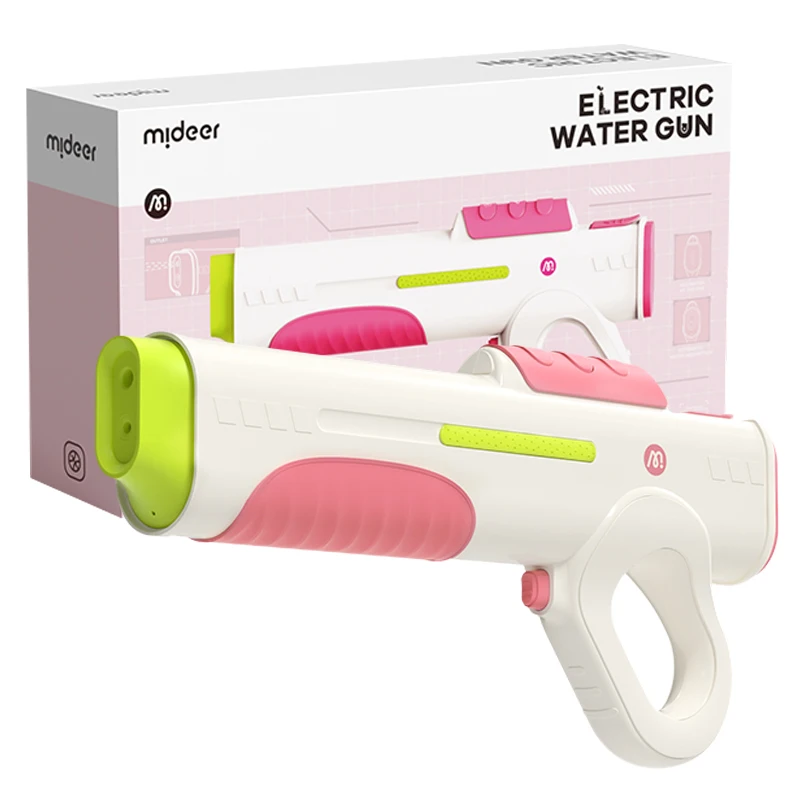 Mideer MD4276 Electric Water Gun High Pressure Strong Water Spray Children's Automatic Water Absorption Children's Outdoor Toy
Mideer MD4276 Electric Water Gun High Pressure Strong Water Spray Children's Automatic Water Absorption Children's Outdoor Toy