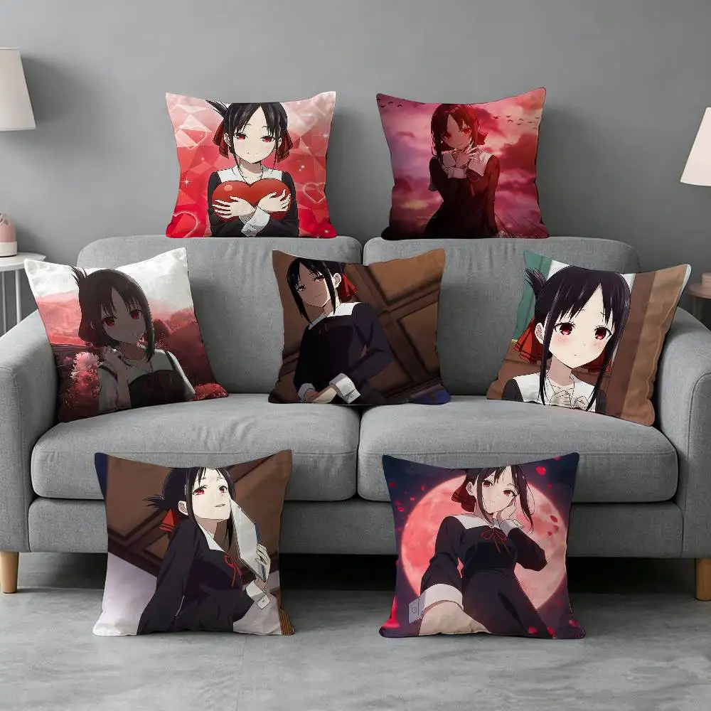 Kaguya Sama-a Love is W-War Pillow cover Simple solid color design Surprise For Multiple Bedroom Styles.
Kaguya Sama-a Love is W-War Pillow cover Simple solid color design Surprise For Multiple Bedroom Styles.