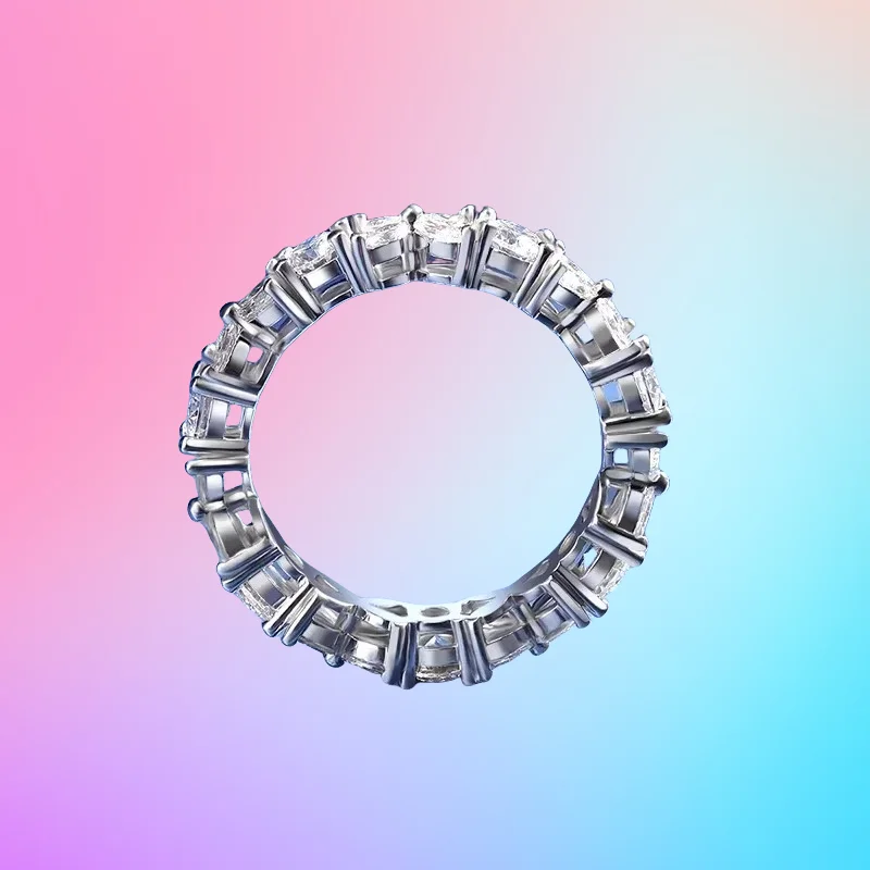 Новый цвет D круглый кольцо с муассанитом маркизы Eternity Band для женщин S925 серебряные бриллианты свадебные обручальные кольца ювелирные изделия подарки
Новый цвет D круглый кольцо с муассанитом маркизы Eternity Band для женщин S925 серебряные бриллианты свадебные обручальные кольца ювелирные изделия подарки