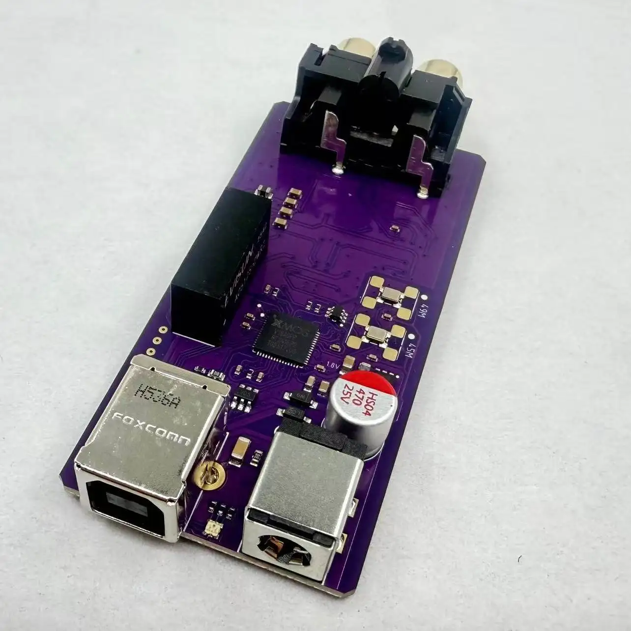 Nownaaudio DAC1 decoder XMOS316 + ES9039Q2M car DAC interface
Nownaaudio DAC1 decoder XMOS316 + ES9039Q2M car DAC interface