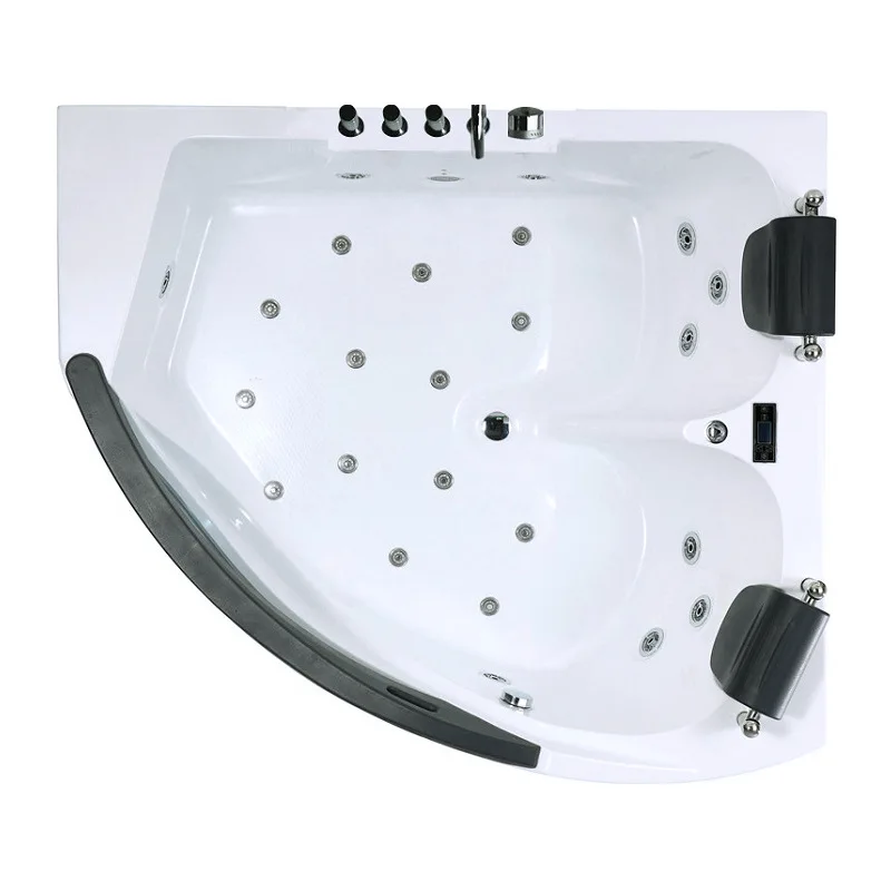 Wall Corner whirlpool Bathtub Acrylic Hydrogenmassage Surfing Underwater Colourful LED Light Double People SPA NS3003A
Wall Corner whirlpool Bathtub Acrylic Hydrogenmassage Surfing Underwater Colourful LED Light Double People SPA NS3003A