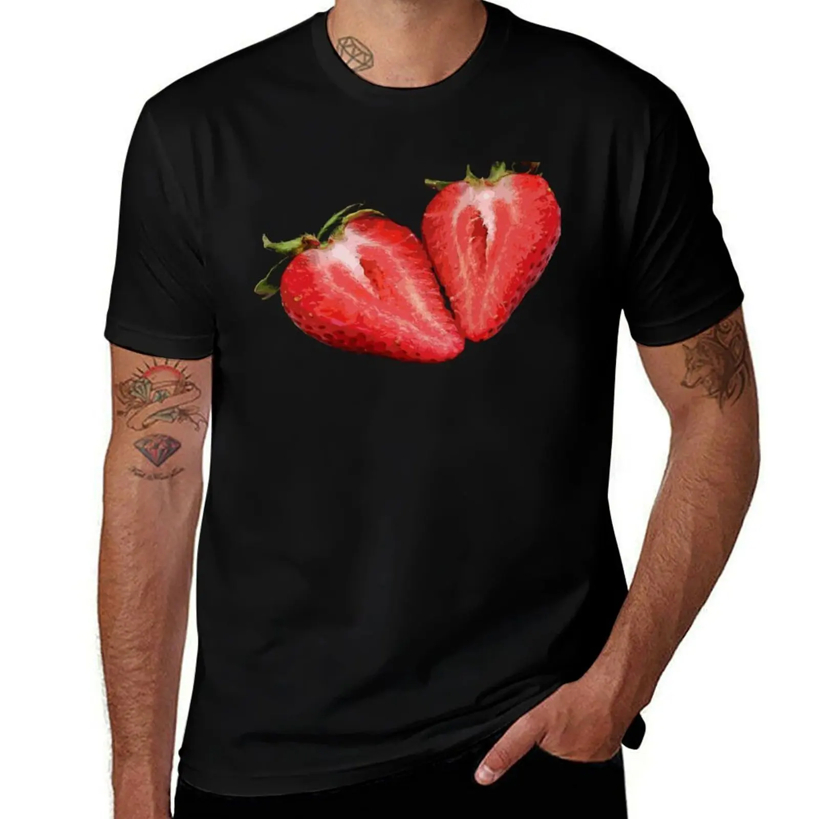 Strawberry, fruit, fruit T-Shirt t shirts for man pack cotton t shirts for man cotton T-Shirt
Strawberry, fruit, fruit T-Shirt t shirts for man pack cotton t shirts for man cotton T-Shirt