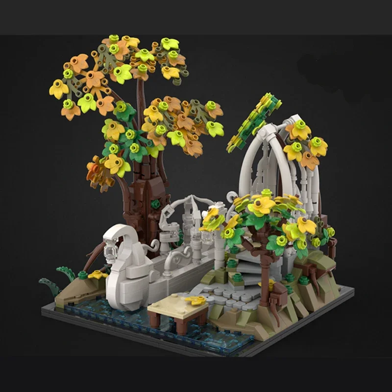 1113pcs MOC Lordes Of The Ringsing LothlórienFarewell Micro Elven Retreat DIY Model Building Blocks Birthday Toys Gift
1113pcs MOC Lordes Of The Ringsing LothlórienFarewell Micro Elven Retreat DIY Model Building Blocks Birthday Toys Gift