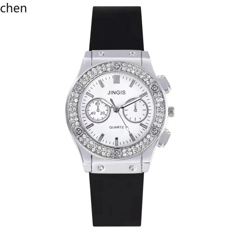 ZK fashion trend versatile men's and women's same quartz watch diamond silicone watch neutral watch
ZK fashion trend versatile men's and women's same quartz watch diamond silicone watch neutral watch