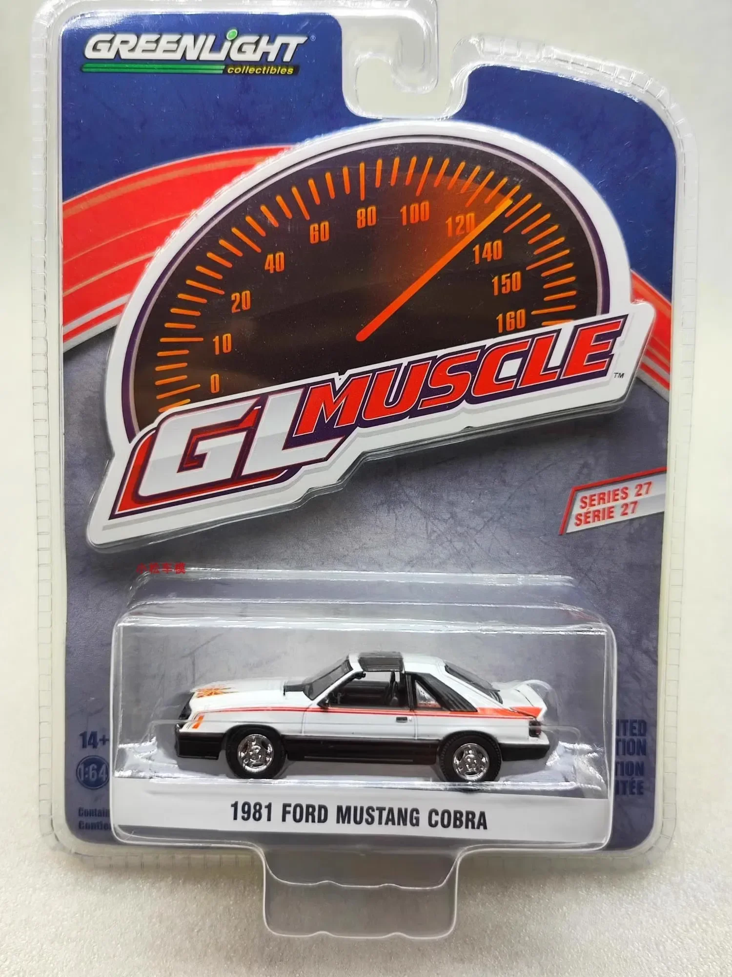 1:64 1981 Ford Mustang Cobra Diecast Metal Alloy Model Car Toys For Gift Collection
1:64 1981 Ford Mustang Cobra Diecast Metal Alloy Model Car Toys For Gift Collection