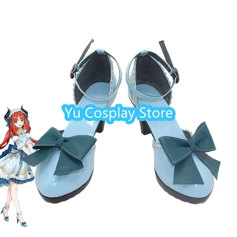 Yu-Cosplay Game Genshin Impact Nilou Обувь для косплея Обувь из искусственной кожи Хэллоуин Карнавальные ботинки Реквизит для косплея на заказ
Yu-Cosplay Game Genshin Impact Nilou Обувь для косплея Обувь из искусственной кожи Хэллоуин Карнавальные ботинки Реквизит для косплея на заказ