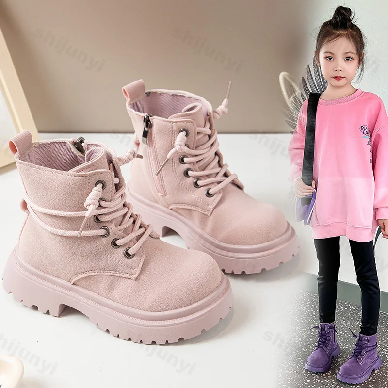 Children Ankle Boots 2025 Autumn Girls Boys Fashion Vintage British Frosted Boots Versatile Outdoor Kids Causal Short Boots
Children Ankle Boots 2025 Autumn Girls Boys Fashion Vintage British Frosted Boots Versatile Outdoor Kids Causal Short Boots