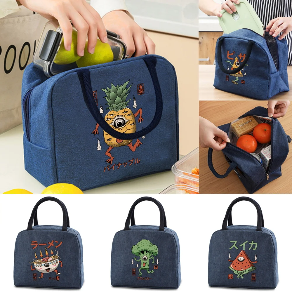Lunch Bag Womne Canvas Insulated Cooler Dinner Bags Work Lunch Thermal Handbag Kids Food Organizer Cute Monster Print Tote Pack
Lunch Bag Womne Canvas Insulated Cooler Dinner Bags Work Lunch Thermal Handbag Kids Food Organizer Cute Monster Print Tote Pack