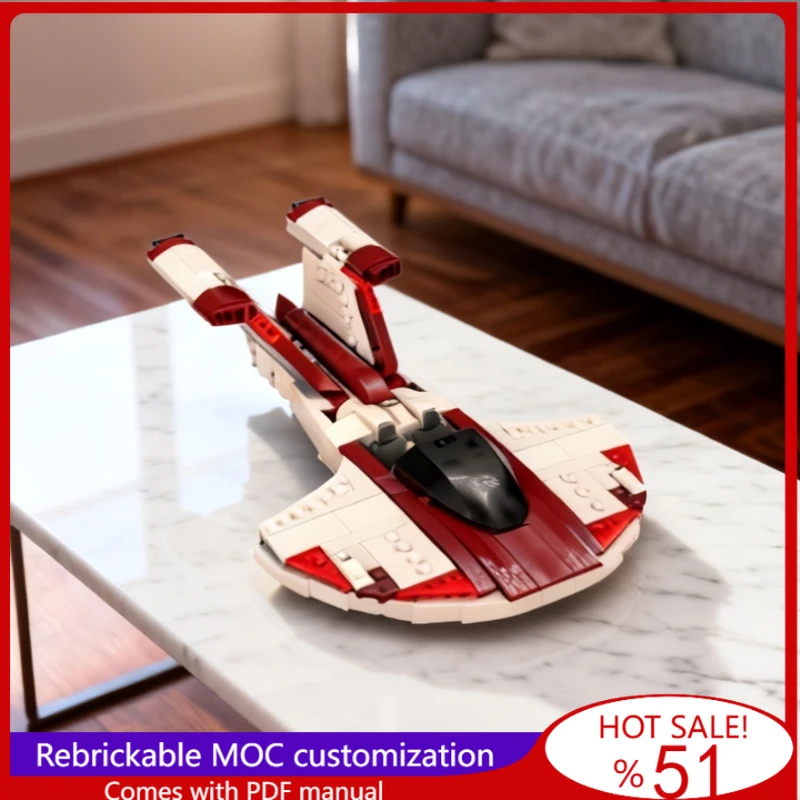 NEW 510 Parts MOC Star Battle Turbine Aircraft Model Building Block Bricks DIY Creative Assembly Educational Toy Popular Gifts
NEW 510 Parts MOC Star Battle Turbine Aircraft Model Building Block Bricks DIY Creative Assembly Educational Toy Popular Gifts