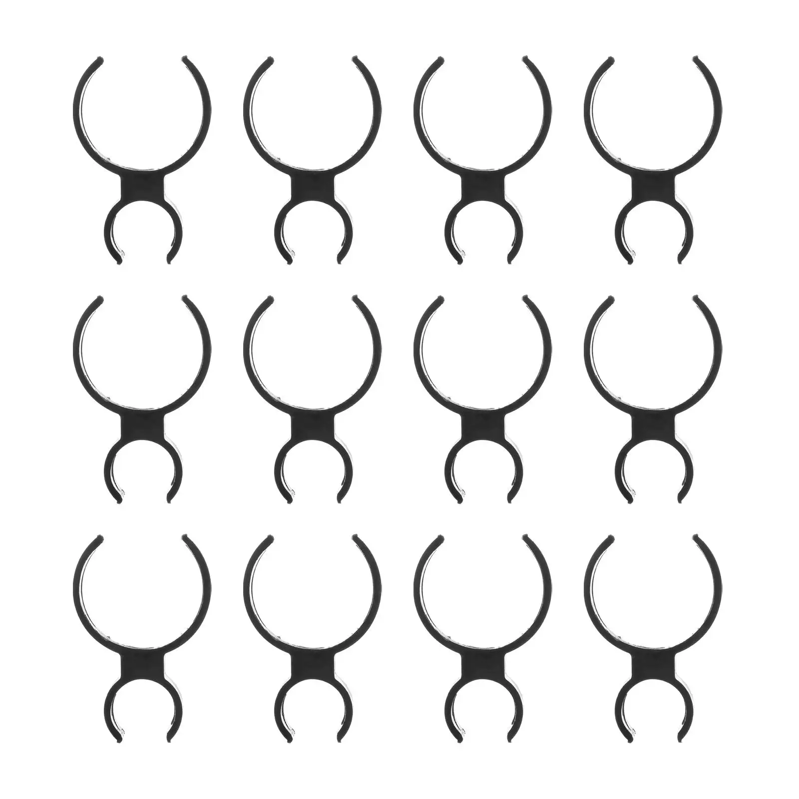 10pcs Cake Holder Lightweight Reliable Black Single Hole Bottle Safety Clip Sparkler Holder
10pcs Cake Holder Lightweight Reliable Black Single Hole Bottle Safety Clip Sparkler Holder