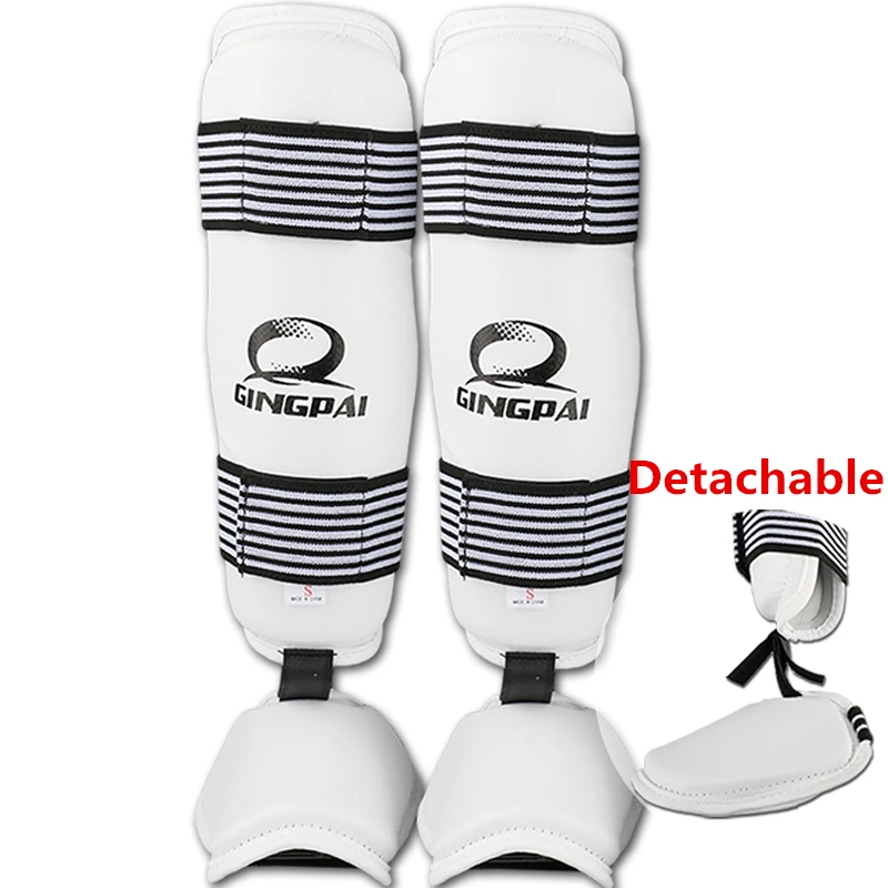 Detachable Taekwondo Leg Instep Guards MMA Shank Guard Foot Guard Boxing Leg Protector Removable Boxing Karate Shin protector
Detachable Taekwondo Leg Instep Guards MMA Shank Guard Foot Guard Boxing Leg Protector Removable Boxing Karate Shin protector