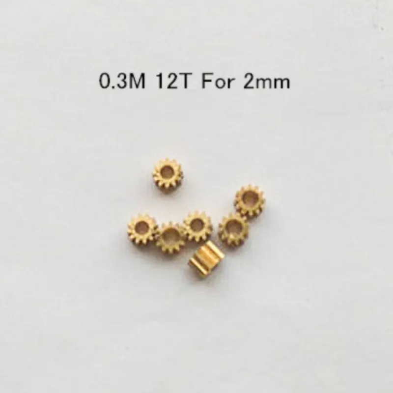 10pcs/Lot Metal Gear Copper Gear 0.3 Modulus 12 Tooth Pore Diameter 2 mm 0.3M 12T For 2mm Outer Diameter of 4.3 mm
10pcs/Lot Metal Gear Copper Gear 0.3 Modulus 12 Tooth Pore Diameter 2 mm 0.3M 12T For 2mm Outer Diameter of 4.3 mm
