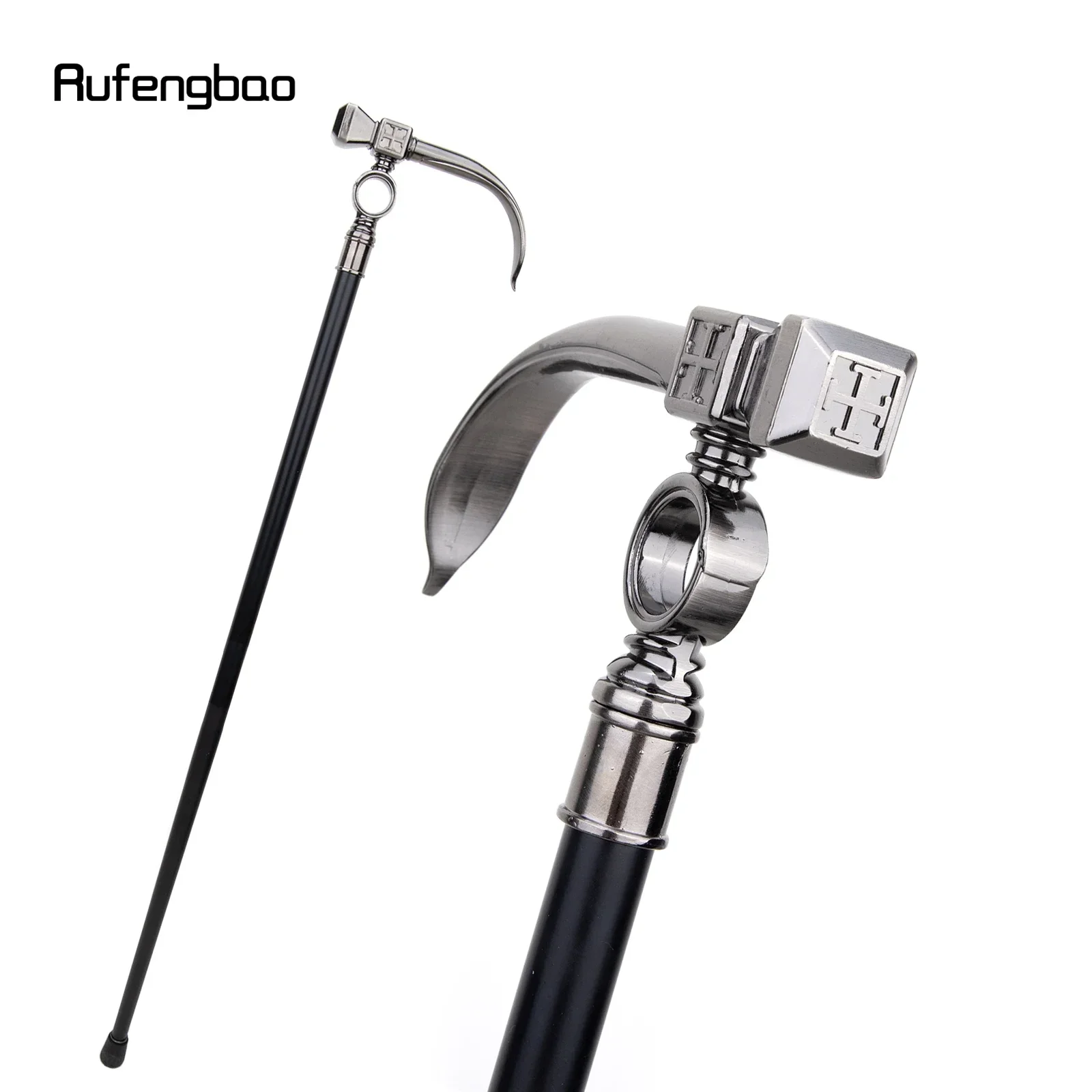 Long Hammer Single Joint Fashion Walking Stick Decorative Vampire Cospaly Party Walking Cane Halloween Crosier 93cm
Long Hammer Single Joint Fashion Walking Stick Decorative Vampire Cospaly Party Walking Cane Halloween Crosier 93cm