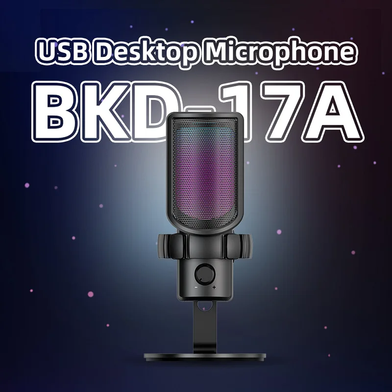 Новый настольный USB-конденсаторный микрофон для игровой потоковой конференции
Новый настольный USB-конденсаторный микрофон для игровой потоковой конференции