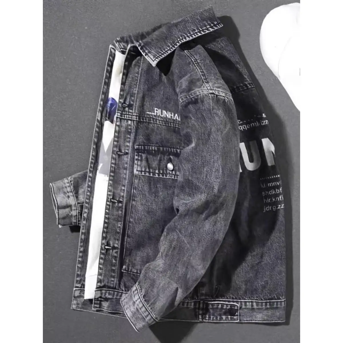 Универсальная рабочая одежда в стиле ретро с американской талией, джинсовый джинсовый джинсовый джерт, модный вариант из хлопка и полиэстера, весенне-осенний джерт
Универсальная рабочая одежда в стиле ретро с американской талией, джинсовый джинсовый джинсовый джерт, модный вариант из хлопка и полиэстера, весенне-осенний джерт