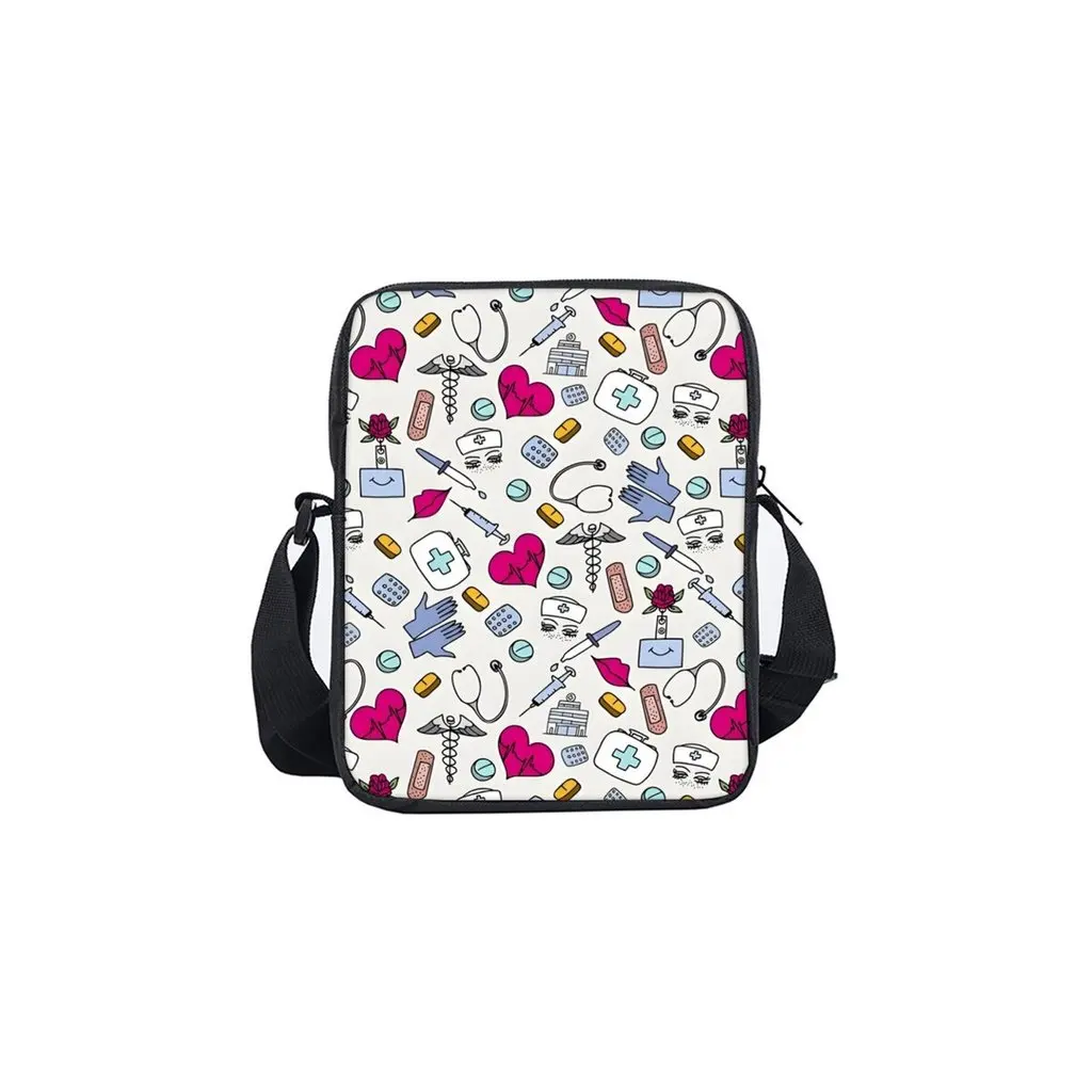 Medical Care Printe Single Sided Messenger Bag for Boy/Girls Children Best Gifts 2D Flat Cartoon Casual Crossbody Bag
Medical Care Printe Single Sided Messenger Bag for Boy/Girls Children Best Gifts 2D Flat Cartoon Casual Crossbody Bag