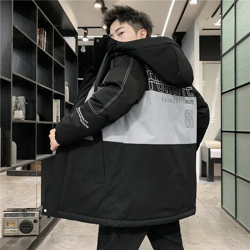 Fashion 2025 Winter Thicken Warm Top Parkas Men's Casual Mid-Length Hooded Cotton-Padded Jackets Outwear Windproof Coat Clothing
Fashion 2025 Winter Thicken Warm Top Parkas Men's Casual Mid-Length Hooded Cotton-Padded Jackets Outwear Windproof Coat Clothing