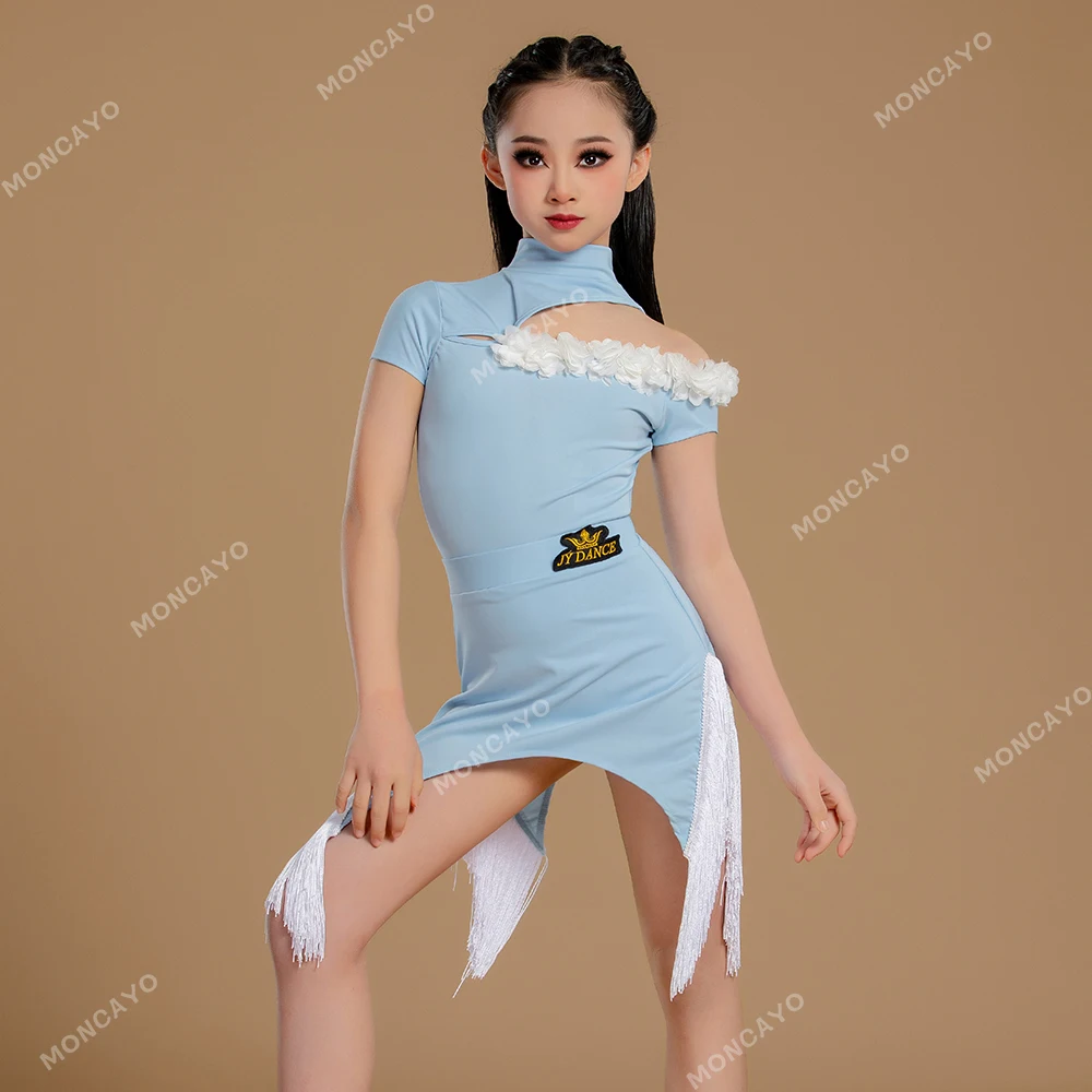 Fringe Samba Salsa Rumba Latin Dance Dress Girls Tassel Skirt Cha Cha Tango Dance Costume Kids Ballroom Dance Dresses Children
Fringe Samba Salsa Rumba Latin Dance Dress Girls Tassel Skirt Cha Cha Tango Dance Costume Kids Ballroom Dance Dresses Children